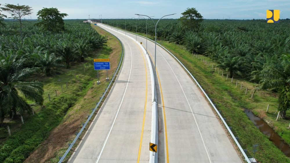 Potret Tol Kuala Tanjung-Tebing Tinggi-Parapat, Juli Rampung