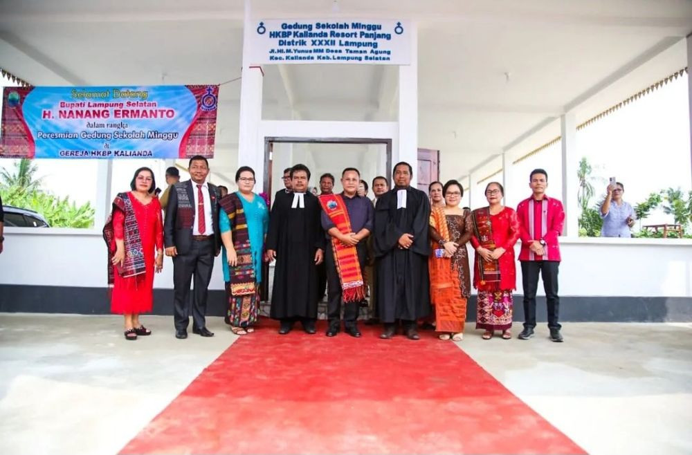 Pemkab Lamsel Janjikan Rp200 Juta Renovasi Gereja HKBP Kalianda Resort
