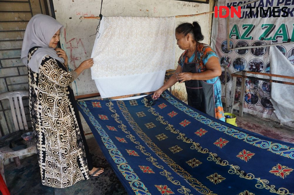 Batik Az-Zahra Tawarkan Motif Khas Medan, Berdayakan Warga Sekitar
