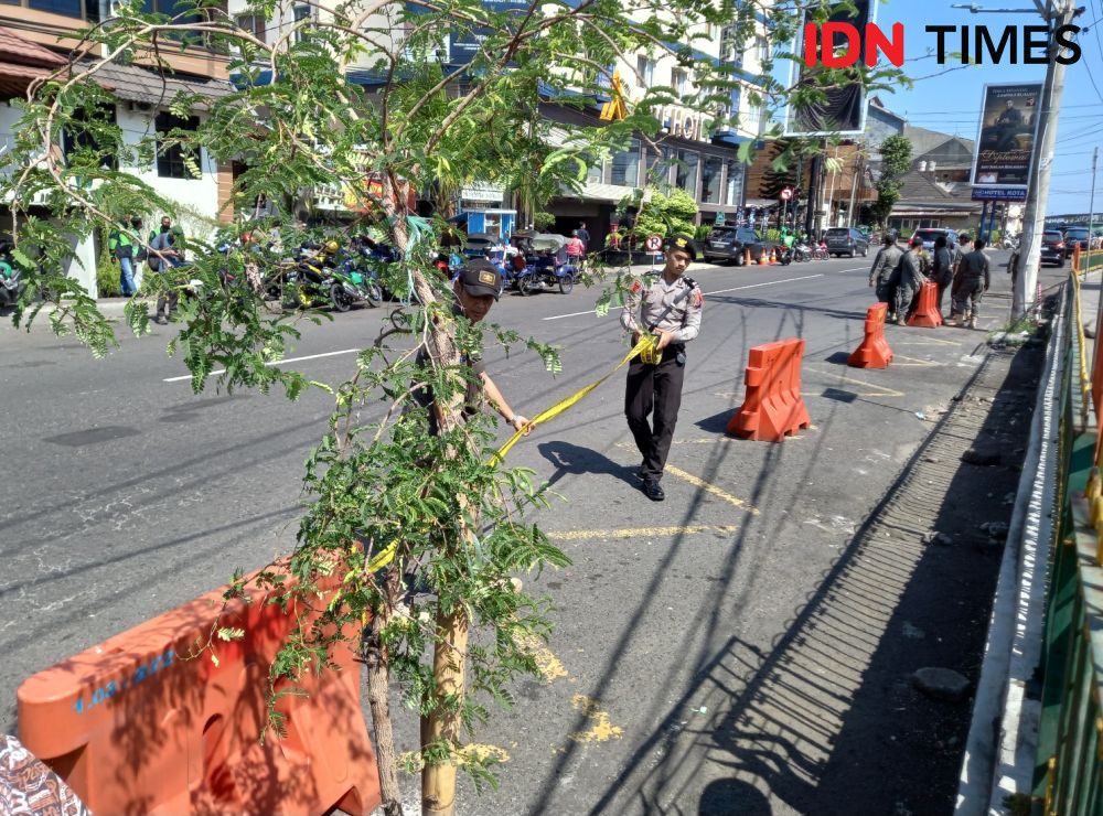 Pemkot Yogyakarta Tertibkan Parkir Liar di Jalan Pasar Kembang