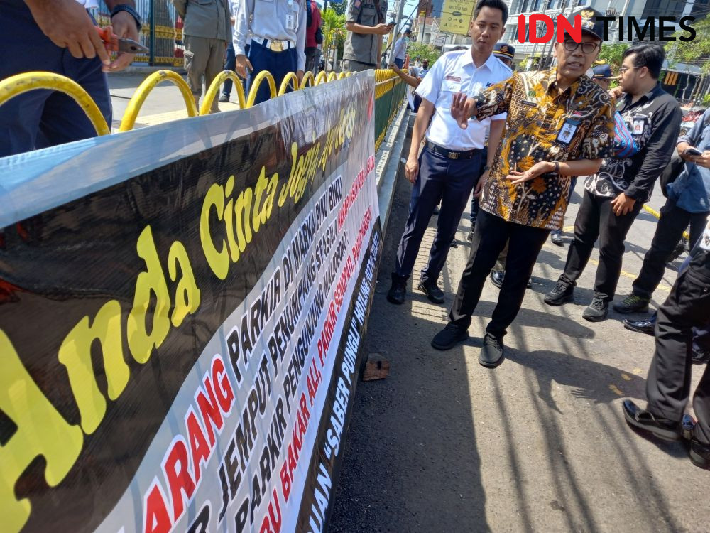 Pemkot Yogyakarta Tertibkan Parkir Liar di Jalan Pasar Kembang