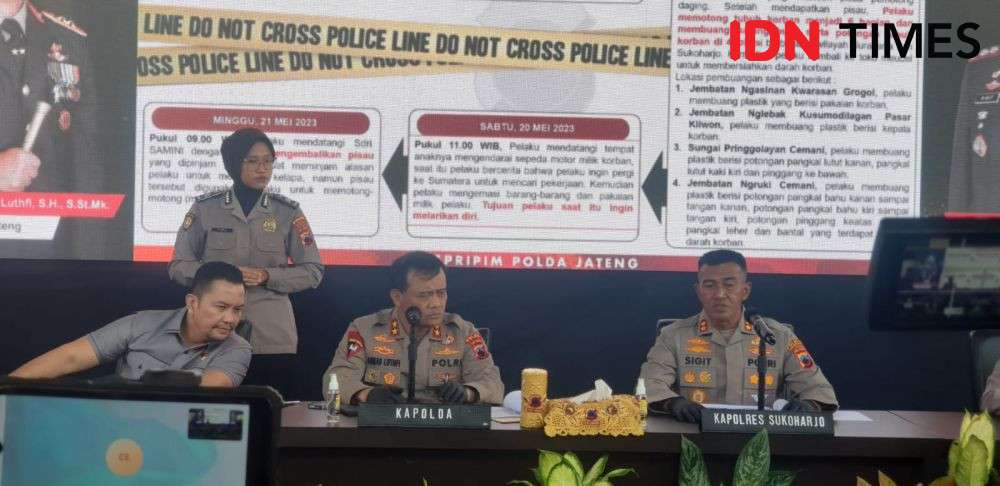 Metode Scientific Crime Investigation Ungkap Mutilasi di Sukoharjo