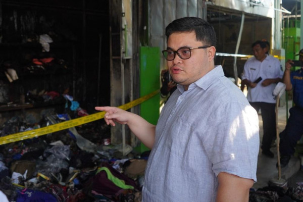 Tangani Kebakaran Pasar Gringging, Bupati Kediri Siapkan Langkah Ini