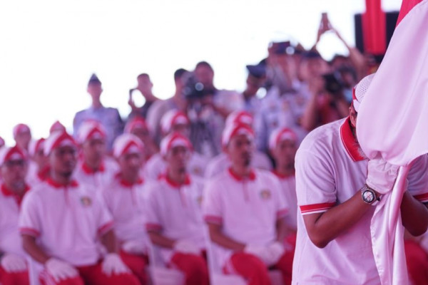 76 Napi Teroris Ikrar Setia NKRI Saat Hari Lahir Pancasila