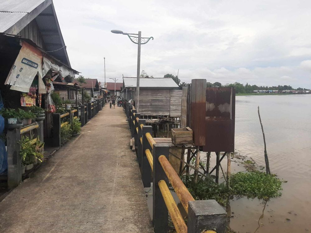 14 Ribu Jamban Mencemari Sanitasi Sungai-Sungai di Banjarmasin 