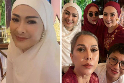 7 Potret Iis Dahlia Berhijab, Didoakan Netizen Segera Hijrah