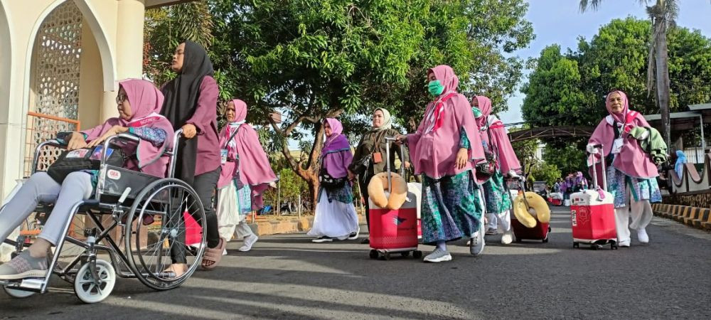 12 Kloter Embarkasi Haji Makassar Sudah Diterbangkan ke Saudi
