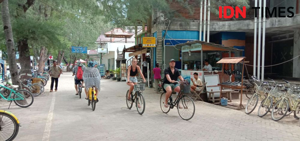 Wisatawan Nakal Kebut-kebutan, Sepeda Listrik di Gili Trawangan Disita