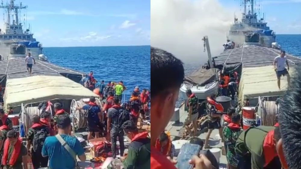 TNI AL: 119 Orang Selamat saat KRI Teluk Hading Terbakar