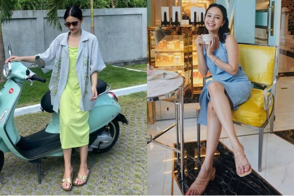 10 Adu Gaya Nadya Arina Vs. Anggika Bolsterli, Style Mereka Bersaing!
