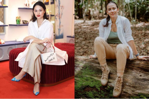 9 Adu Gaya Clara Bernadeth Vs. Nadine Alexandra, Tampilannya Kontras!