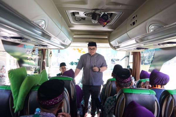 Lepas Jamaah Haji Kabupaten Kediri, Bupati Sampaikan Pesan Ini
