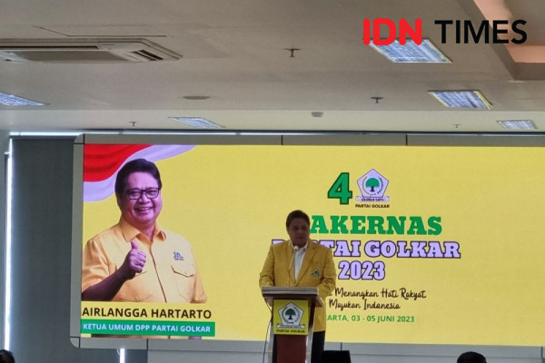 Airlangga Targetkan Golkar Raih 20 Persen Kursi Parlemen