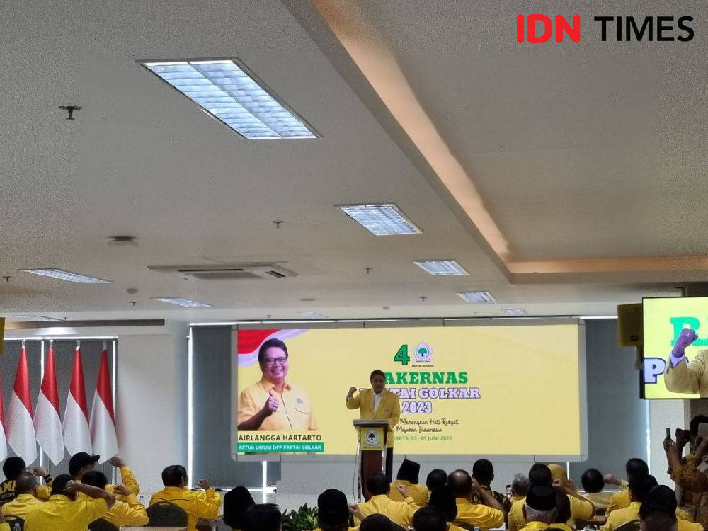 Airlangga Targetkan Golkar Raih 20 Persen Kursi Parlemen