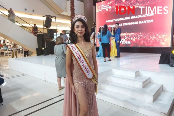 Maria Queenta Asal Tangerang Raih Miss Teenager Banten 2023