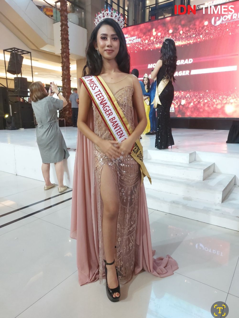 Maria Queenta Asal Tangerang Raih Miss Teenager Banten 2023