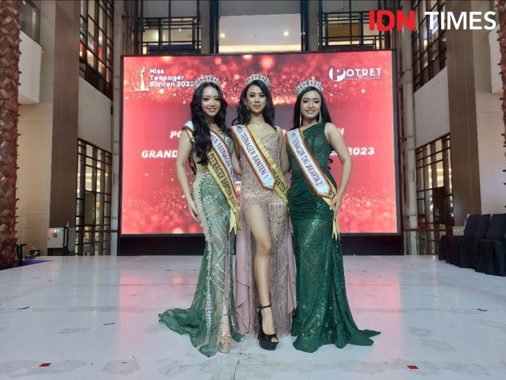Maria Queenta Asal Tangerang Raih Miss Teenager Banten 2023