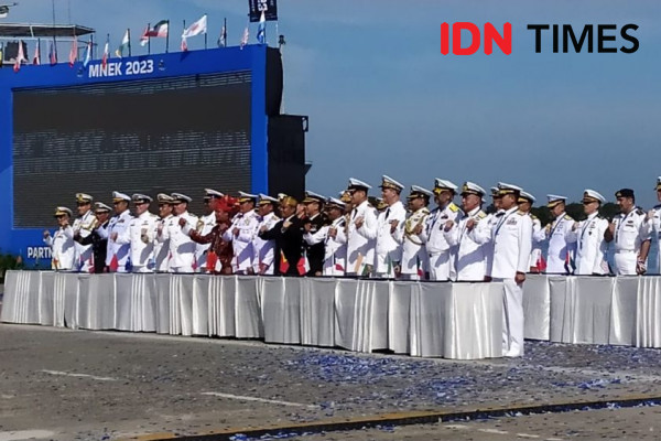 Angkatan Laut 36 Negara Meriahkan MNEK 2023 di Makassar