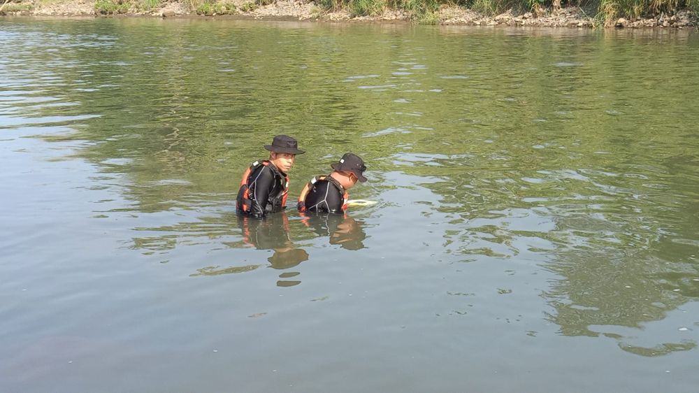 Terpeleset, Remaja di Bantul Hilang Tenggelam di Sungai Progo