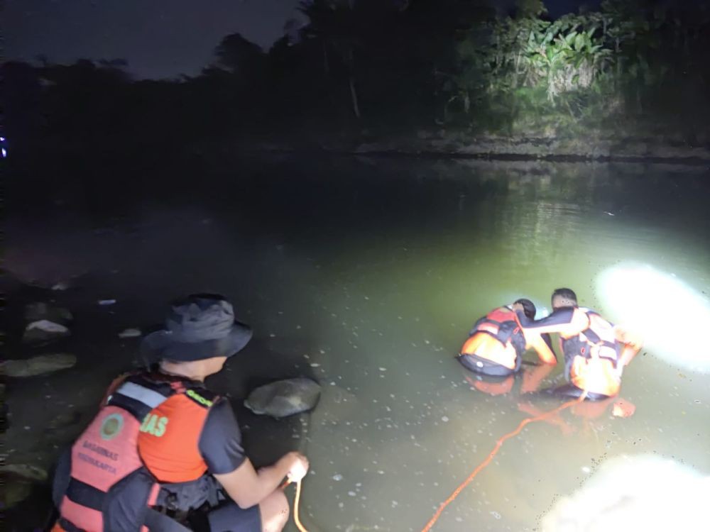 Terpeleset, Remaja di Bantul Hilang Tenggelam di Sungai Progo