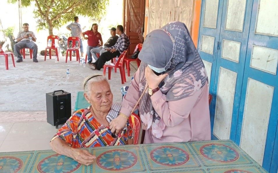 PT Hari Sawit Jaya Gelar Pemeriksaan Kesehatan Gratis di Bilah Hilir