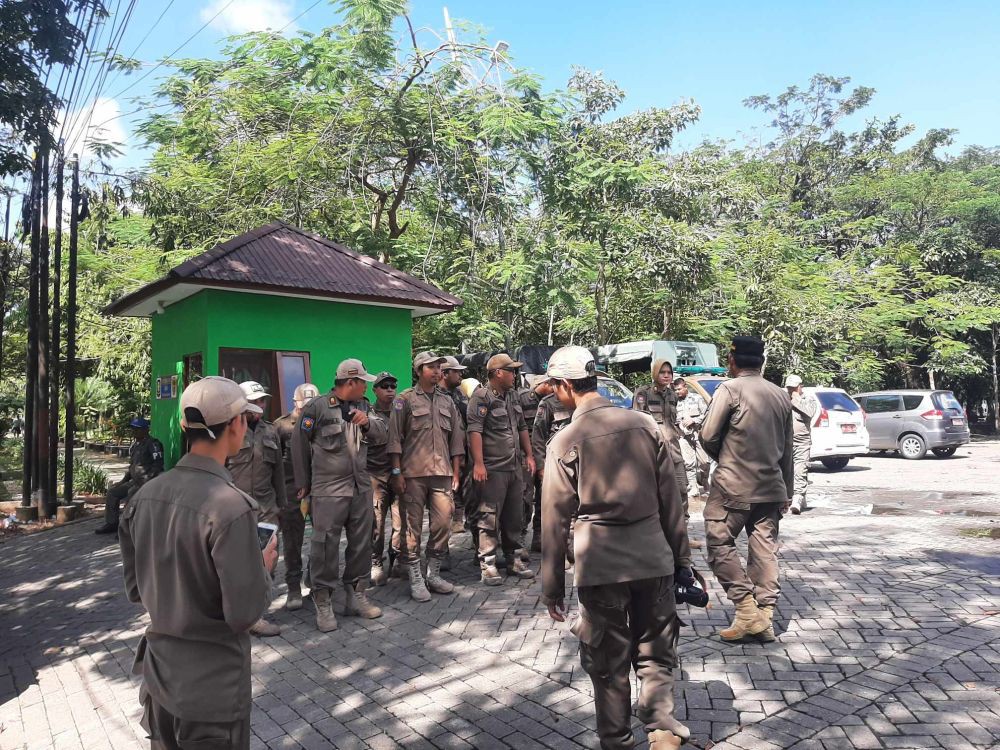 Puluhan ASN Kepergok Keluyuran Tanpa Izin saat Razia di Banjarmasin