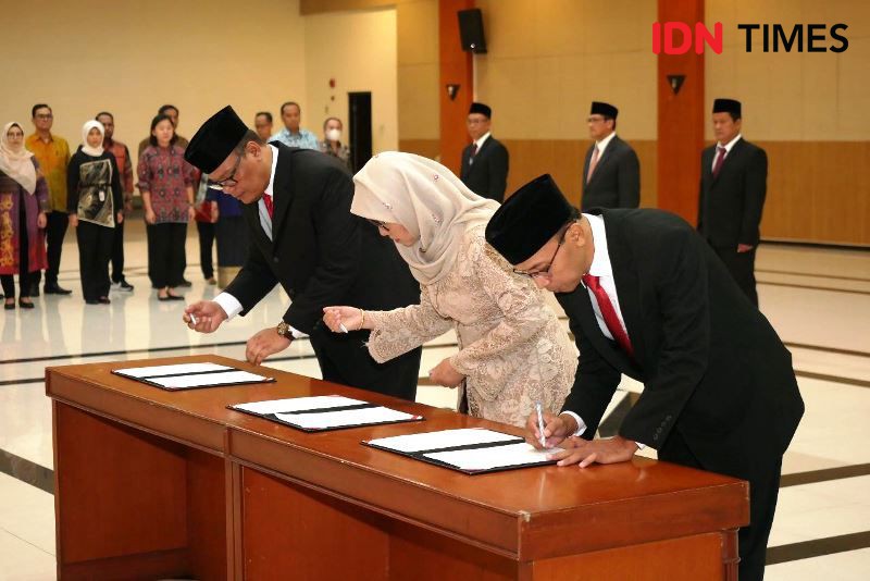 Kepala OIKN Melantik Enam Pejabat Tinggi Pratama di Jakarta