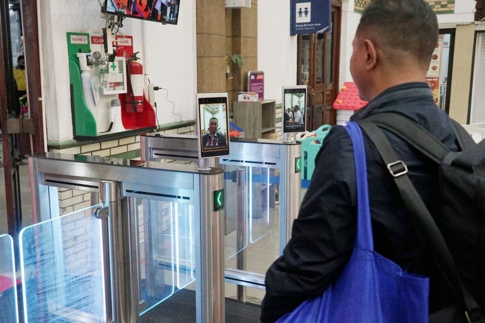 Percepat Boarding, Stasiun Tawang Kini Dilengkapi Layanan Face Recognition