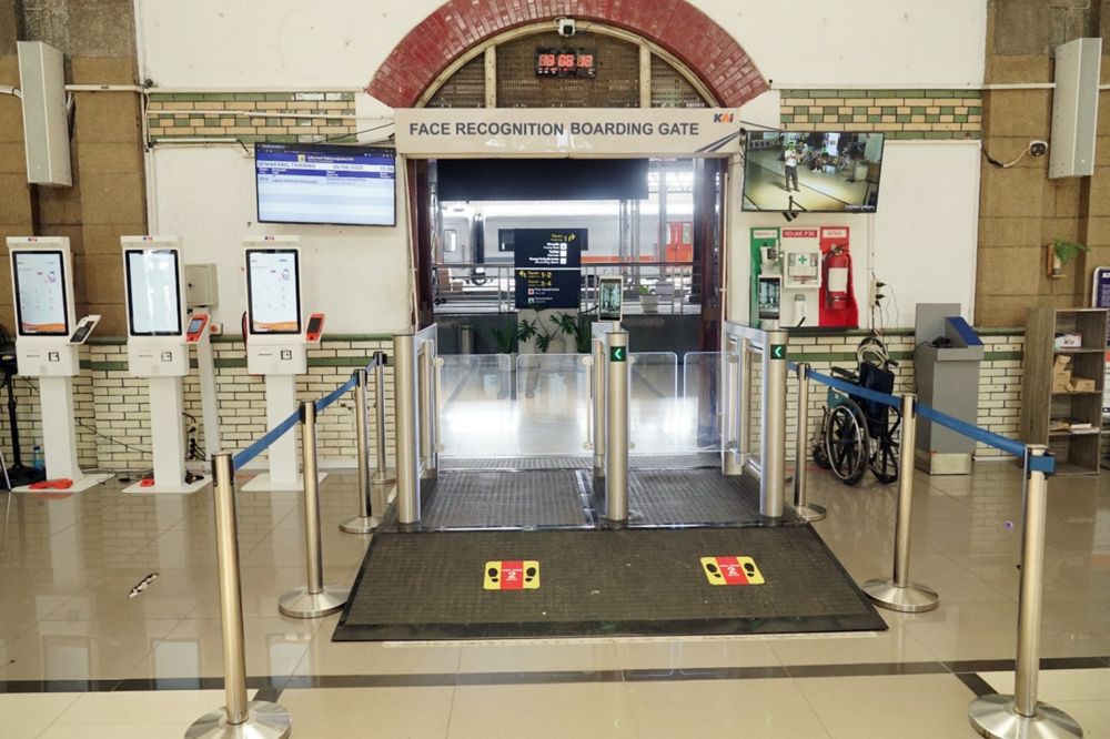 Percepat Boarding, Stasiun Tawang Kini Dilengkapi Layanan Face Recognition