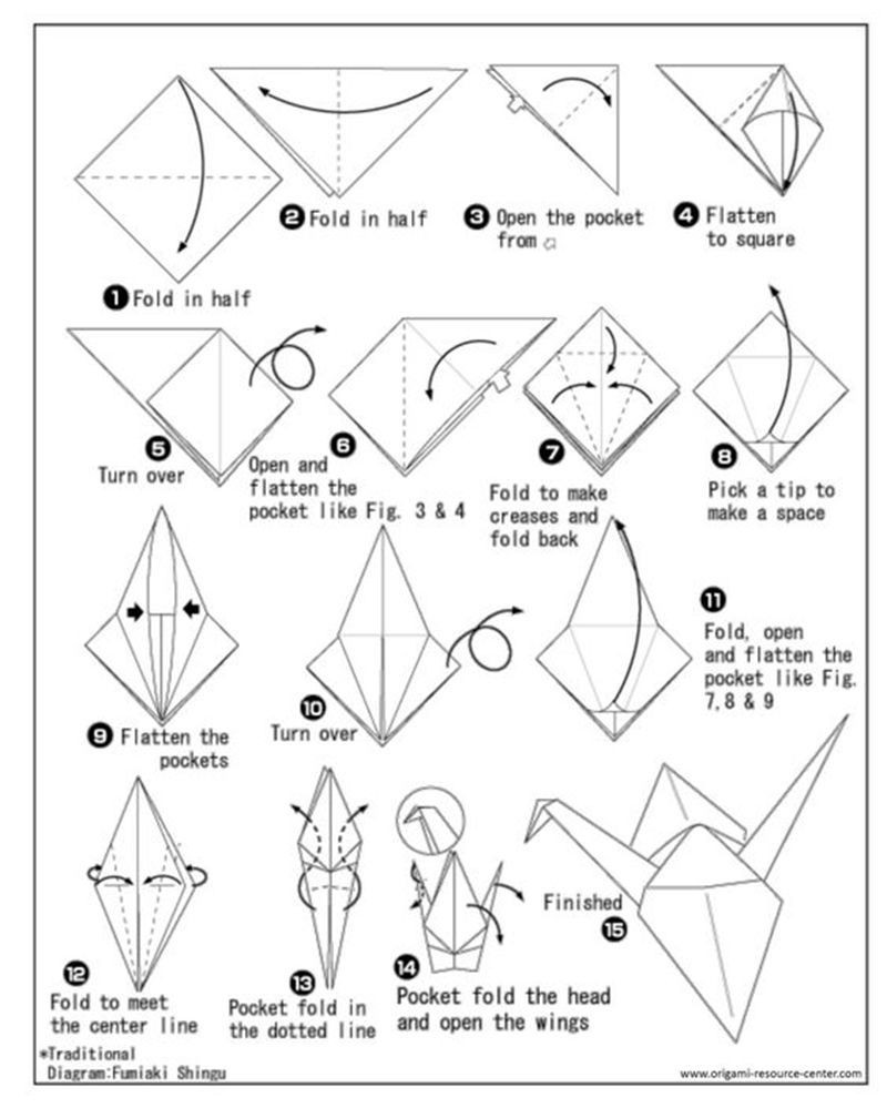 5 Cara Membuat Burung dari Origami, Mudah dan Sederhana!