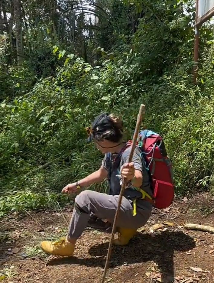 Viral! Turis Asing Sewa Porter dan Guide Bersihkan Sampah di Rinjani