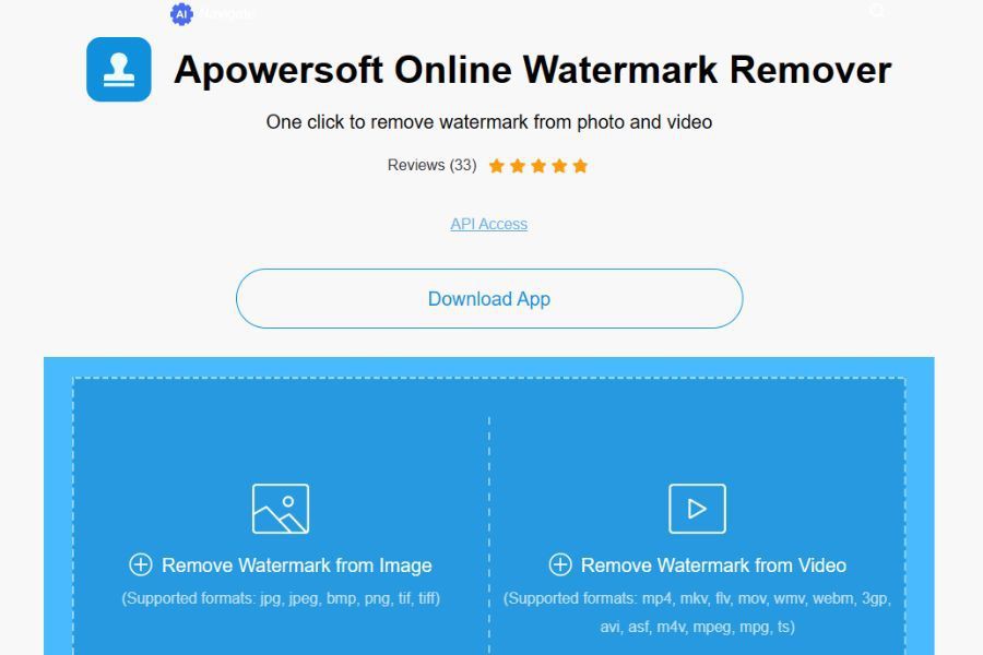 Watermark Remover. Apowersoft watermark remover
