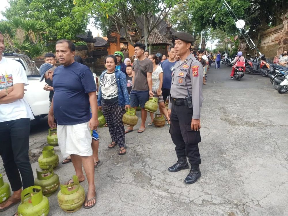 LPG Melon Masih Langka, Pemkot Denpasar Gelar Operasi Pasar