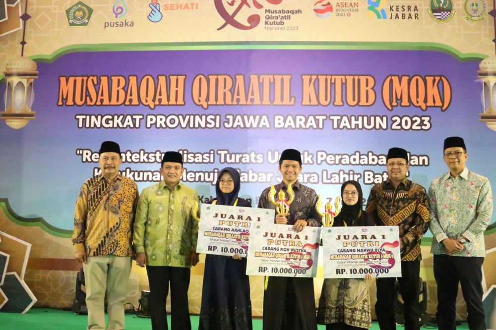 MQK Nasional 2023: Kafilah Jabar Siap Wujudkan Jabar Juara Lahir Batin