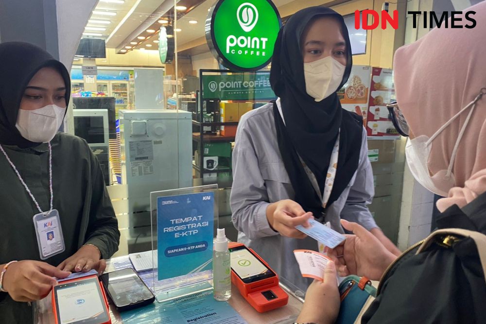 Boarding Kereta Makin SatSet, Cukup Pindai Wajah!