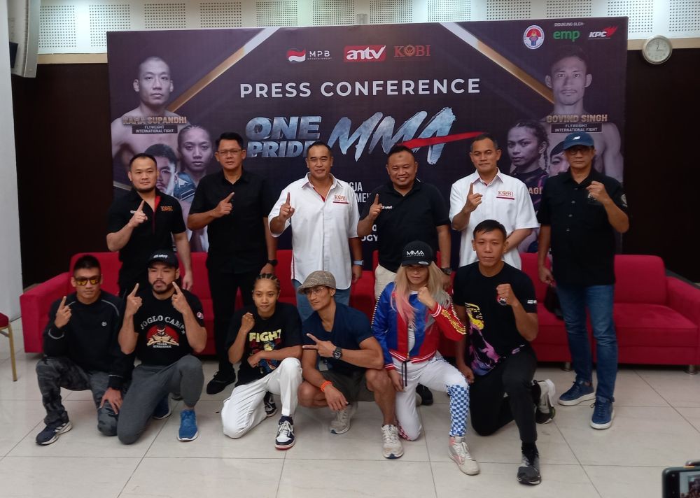 Para Petarung Terbaik Indonesia Siap Tarung One Pride MMA di UNY  