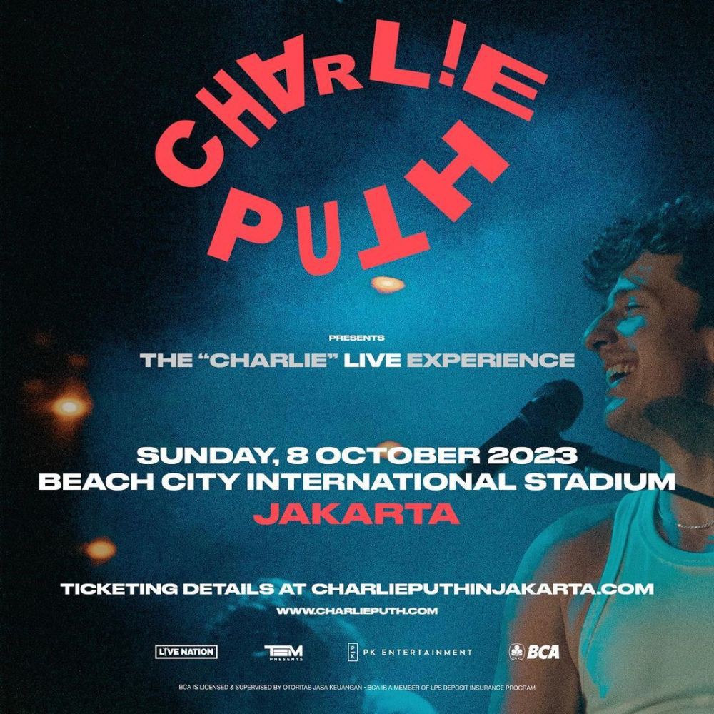 Harga Tiket Konser Charlie Puth Di Jakarta Dan Cara Belinya