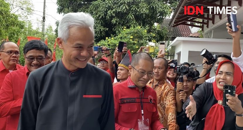 Lari Bareng Ganjar di Bogor, Gibran Pilih Pakai Kostum Juventus