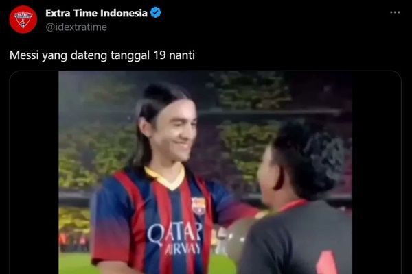 Geger Kabar Messi Batal ke Indonesia, Begini Reaksi Kocak Netizen