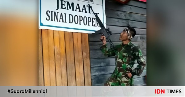 Kapendam XVII/Cenderawasih Tanggapi Foto Prajurit TNI