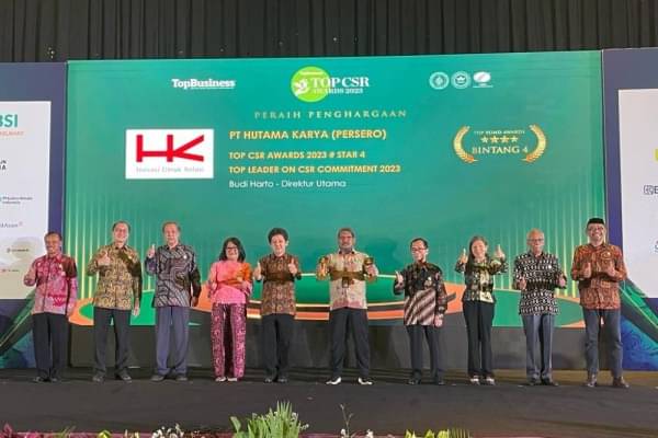 Sabet Penghargaan TJSL AWARD 2023, Ini 3 Program CSR Hutama