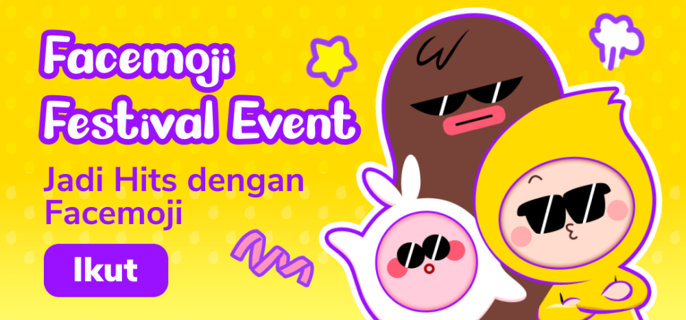 Facemoji Festival Ajak Anak Muda Jadi Hits & Lebih Pede