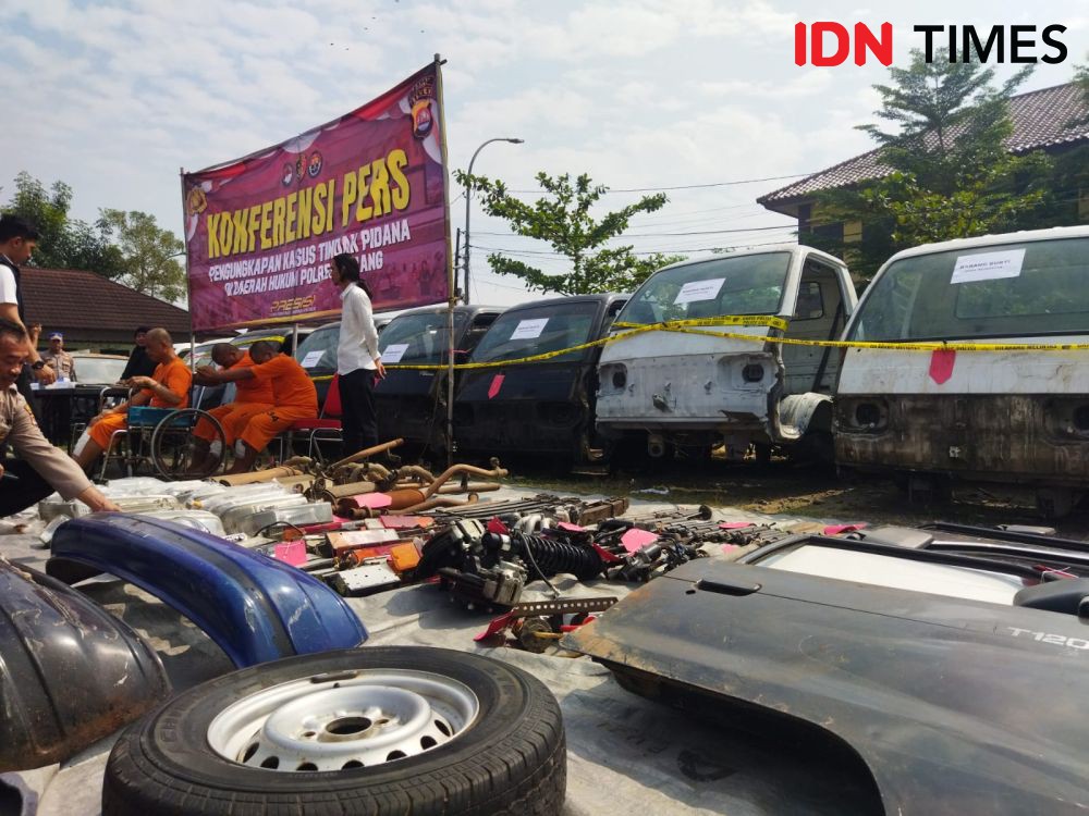 Polisi Bongkar Sindikat Pencuri Spesialis Mobil Pikap di Banten-Jabar 