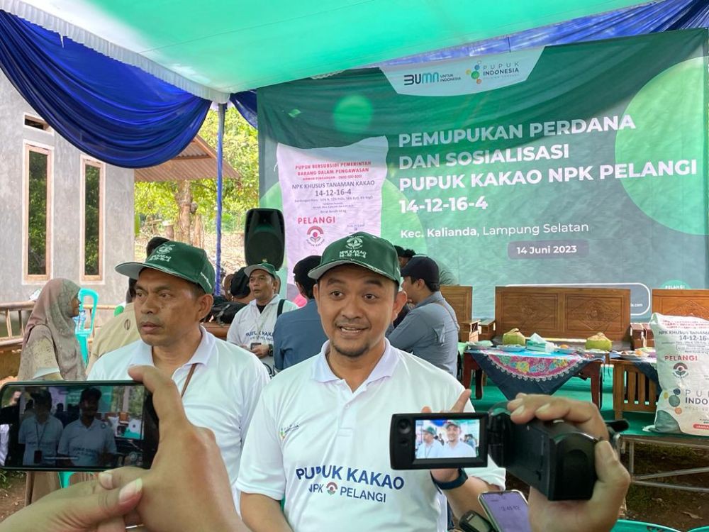 Pupuk Subsidi NPK Kakao 2.500 Ton, Petani Lampung Bisa Tebus di Kios