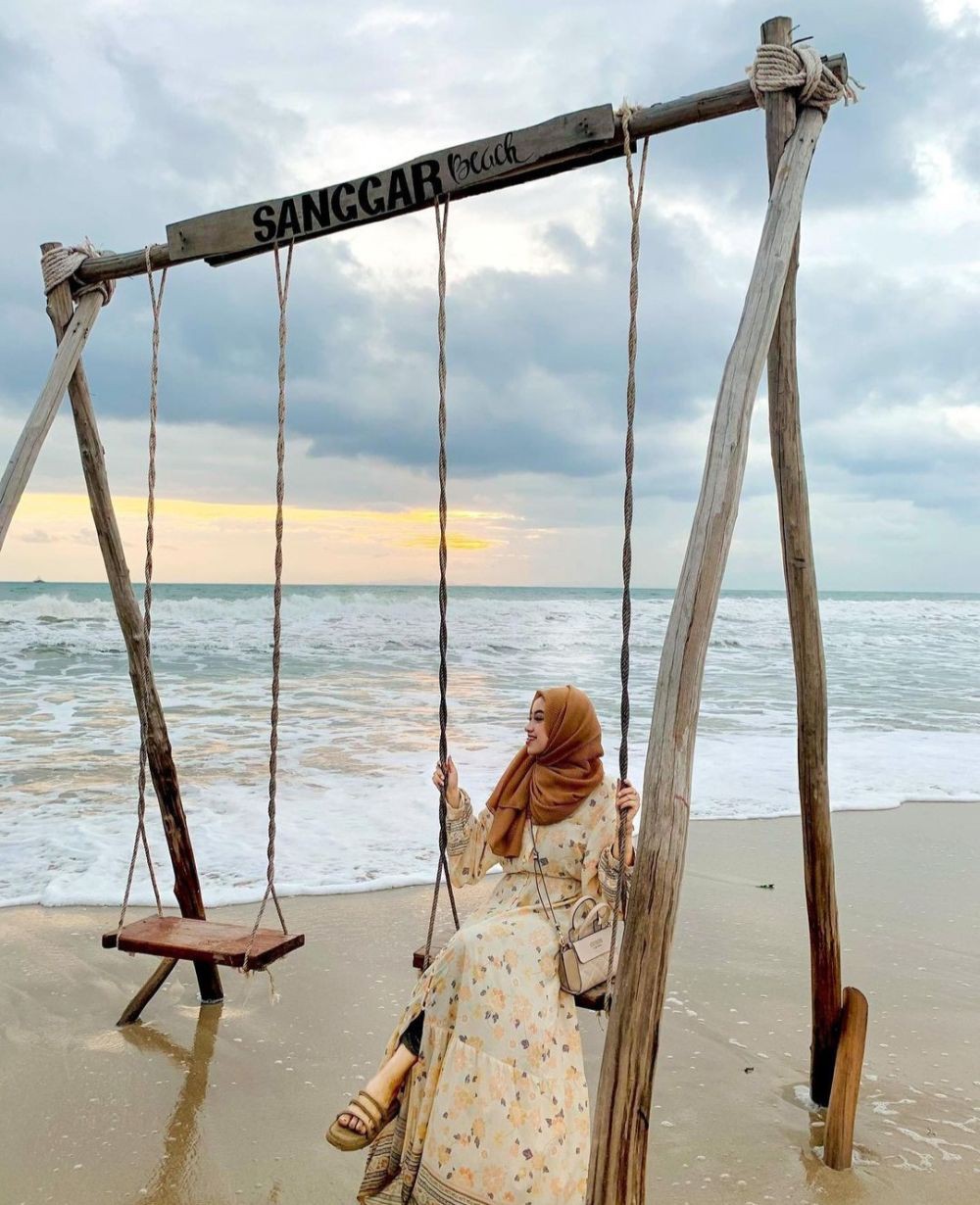 Pantai Sanggar Beach Lampung Selatan, Vibesnya Eksotis bak di Bali