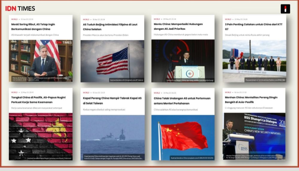 Indonesia Media Perception On US-China Rivalry