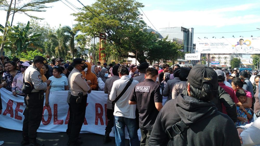 Aksi Tolak Reklamasi, 4 Warga Pulau Lae-lae Makassar Ditangkap