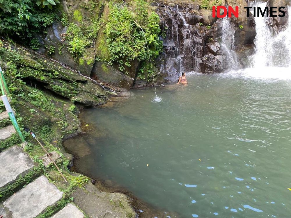 Destinasi Wisata Baru di Gianyar, Keindahan Air Terjun Taman Sari