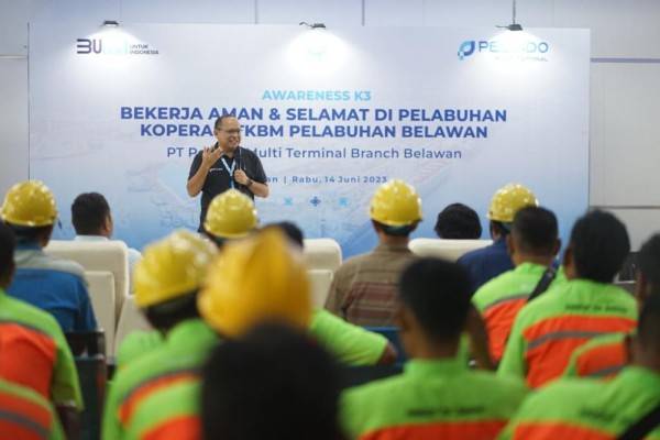 Pelindo Multi Terminal Sosialisasi K3 Di Belawan Dan Dumai