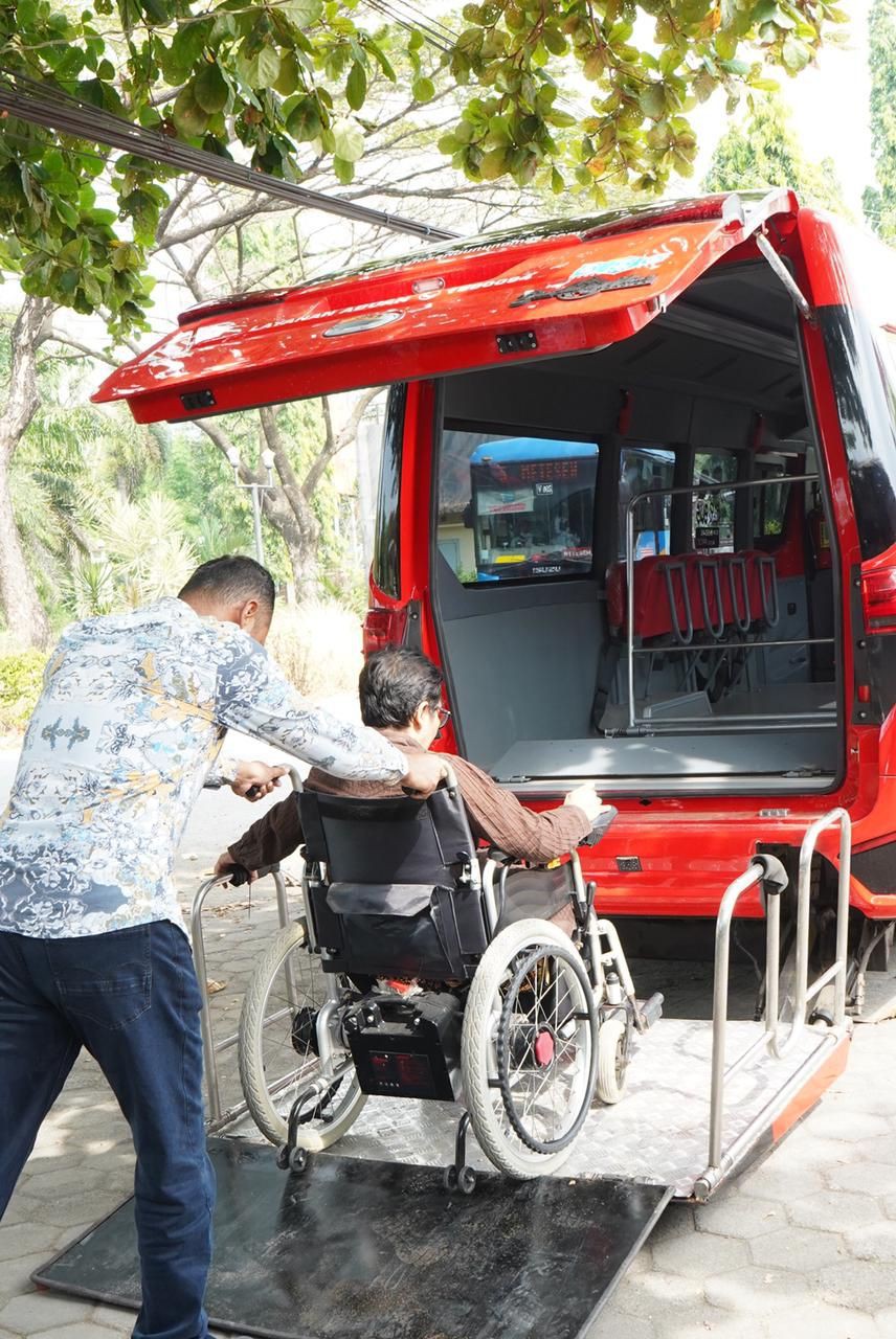Trans Semarang Tambah Armada Microbus Layani Penyandang Difabel 
